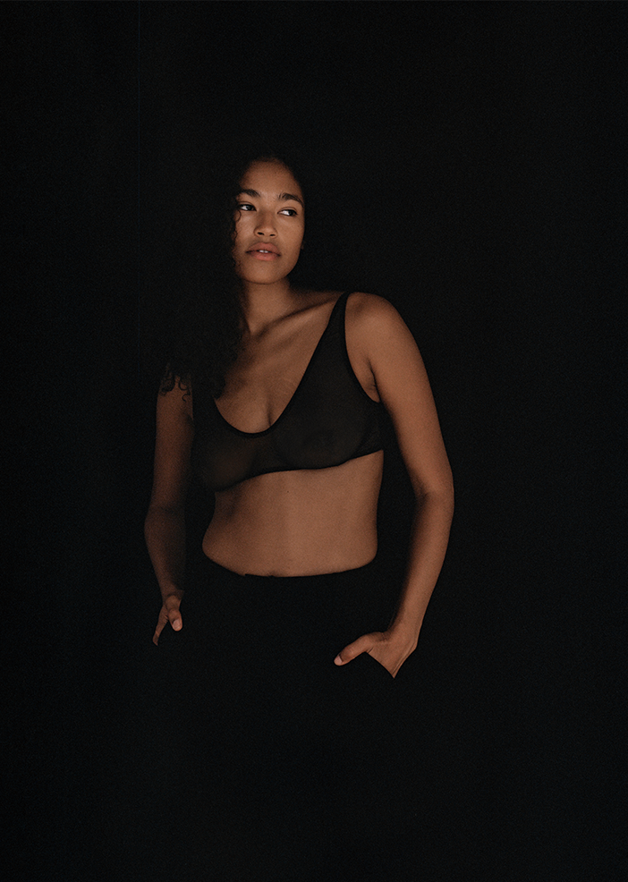 Recline Bra — Black