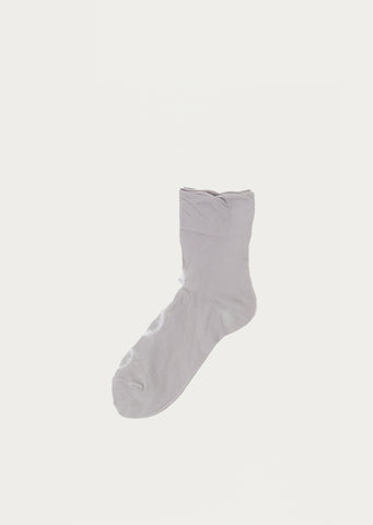 Shibori Socks — Light Grey