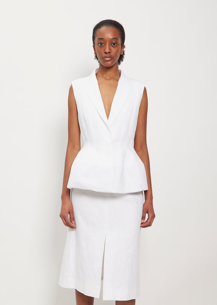 Bilas Cotton Linen Vest