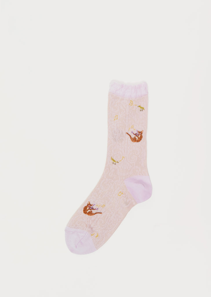 Duet and Chorus Socks — Pink