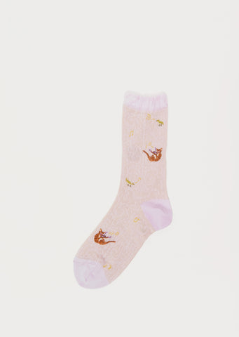Duet and Chorus Socks — Pink
