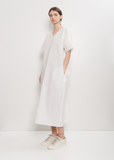 Disa Cotton V-Neck Dress