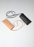 Glasses Case with Neck Strap — Black