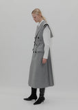 Chalk Stripe Vest