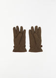 Alpaca Wool Gloves — Dark Olive