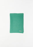 Alpaca Wool Stole — Jade Green