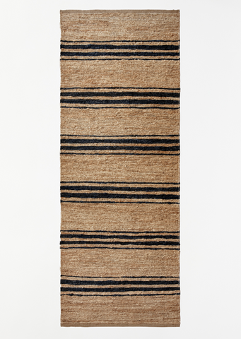 River Ticking Nook Runner - 3' x 8'