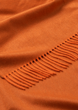 Arran Cashmere Throw — Copper