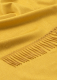 Arran Cashmere Throw — Golden Honey