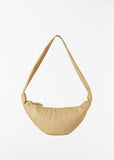 Medium Croissant Bag — Seashell Beige