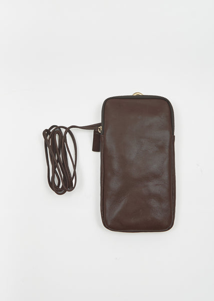 Phone Pocket — Brown – La Garçonne