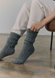 Lounge Socks — Storm Sky
