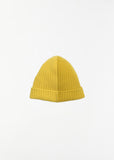 Bicolour Beanie — Yellow