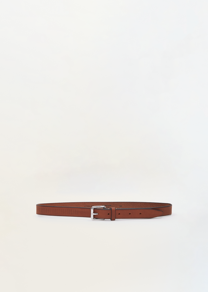 Rail Leather Belt 25 — Pecan Brown