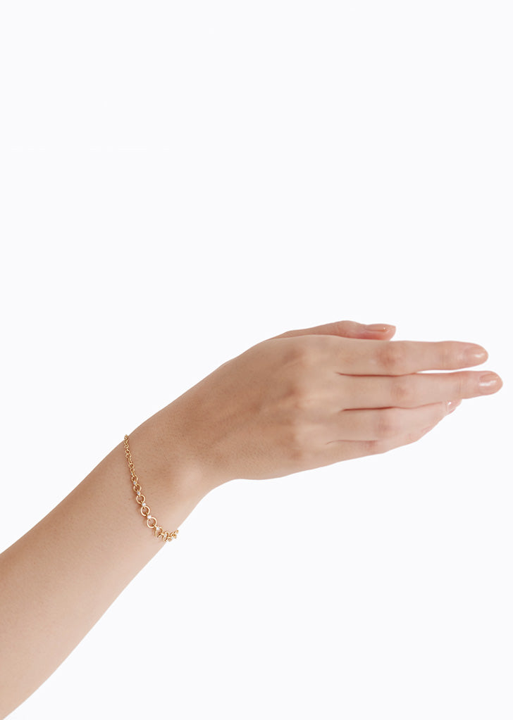 Diamond Link Bracelet 01 160mm