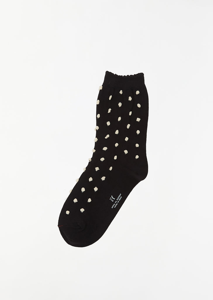 Dot Socks — Black
