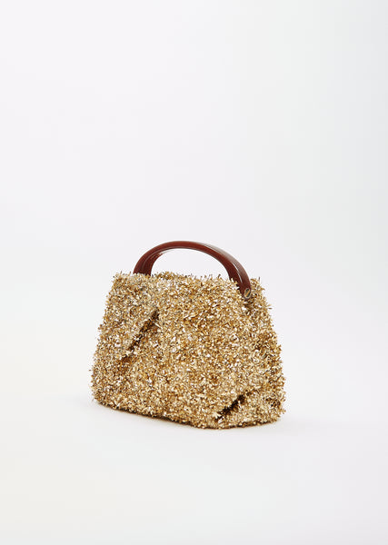 【DRIES VAN NOTEN】FW24 ミニ 装飾バッグ Gold 送料関税込 Feb2021Session0079_TMHILHPS20_