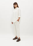Claudio Cotton Shirt - Winter White