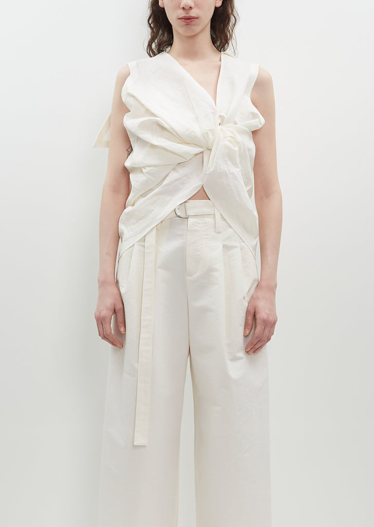 Twisted Shirt — Off White