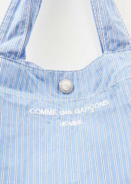 COMME DES GARCONS HOMME Stripe Garment トートバッグ Comme des Garçons Homme Garment striped cotton tote bag