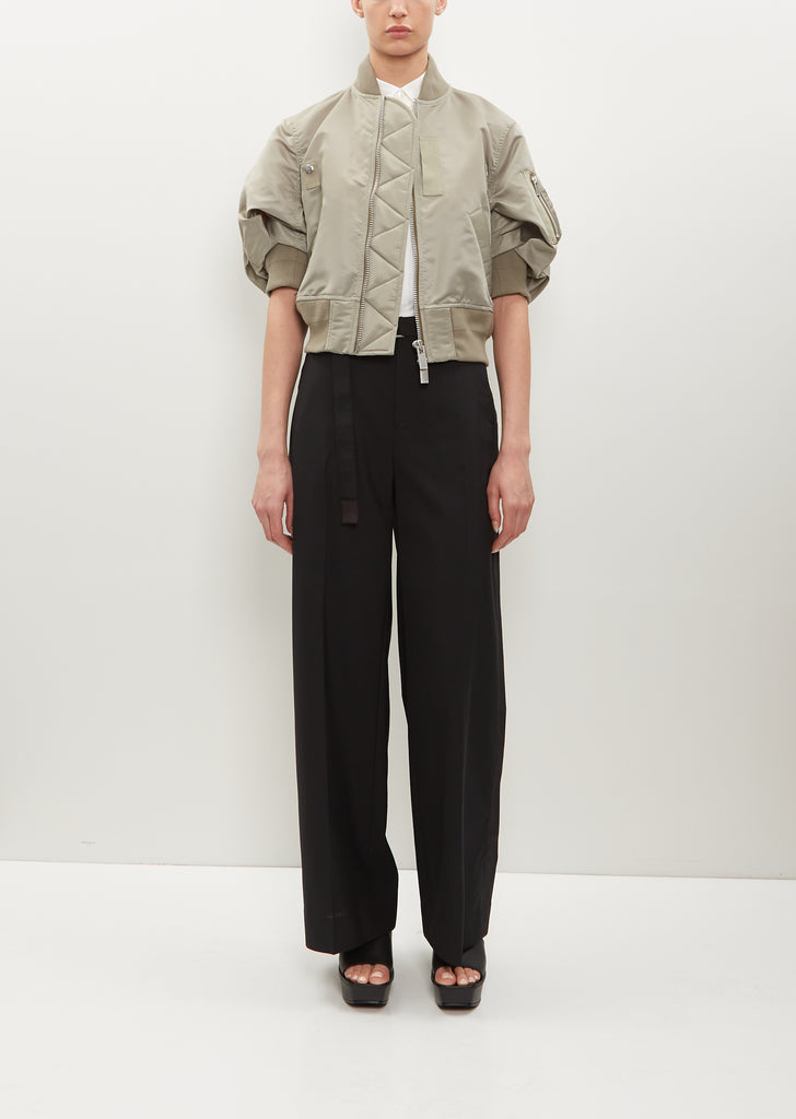 Nylon Twill Blouson