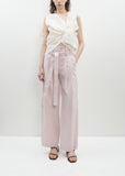 Shaped Membrane Pants — Light Pink