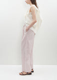 Shaped Membrane Pants — Light Pink