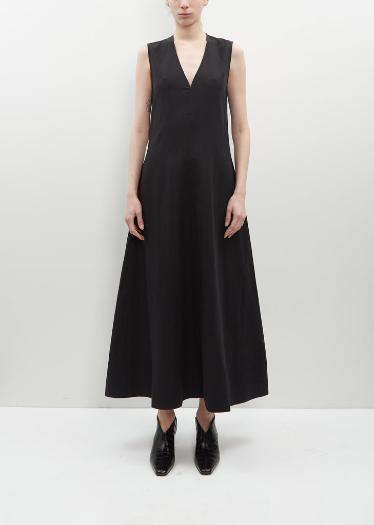 Fluid V-Neck Dress