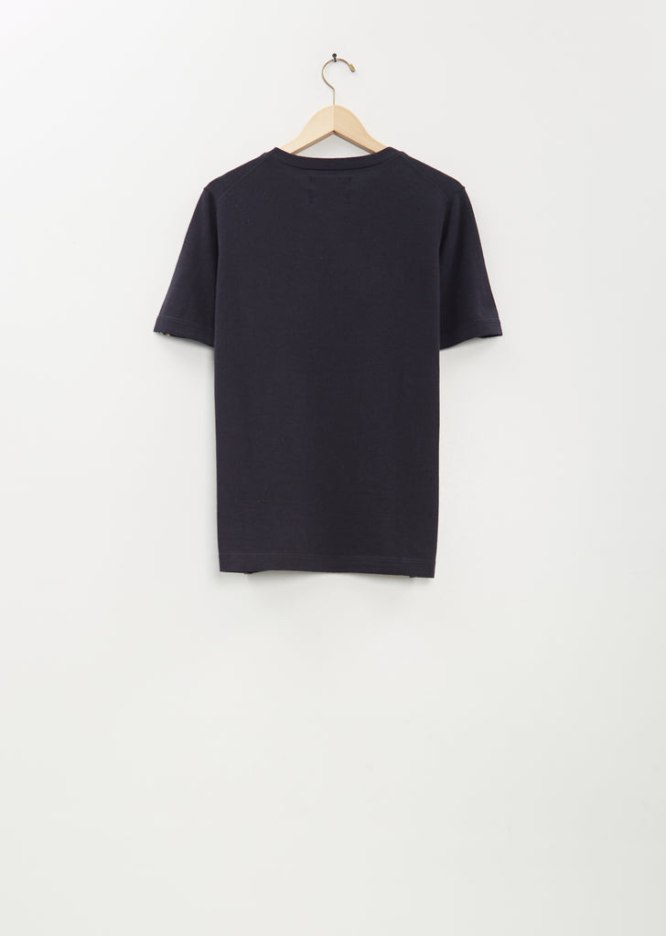 n°394 James Cotton Cashmere Top — Navy