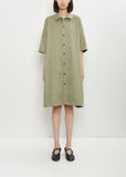 Half Sleeve Dress — Khaki