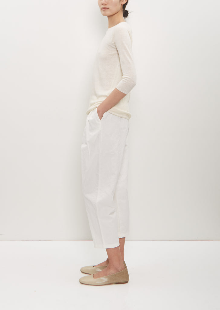 Linen Silk 3/4 Knit Sweater