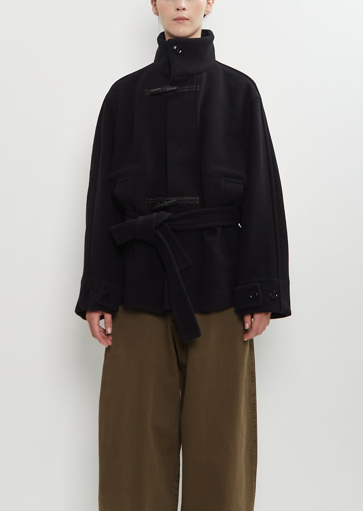 Short Wool Duffle Coat