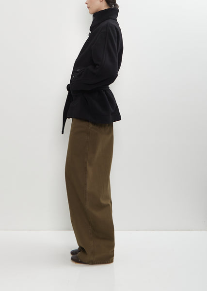 Short Wool Duffle Coat – La Garçonne
