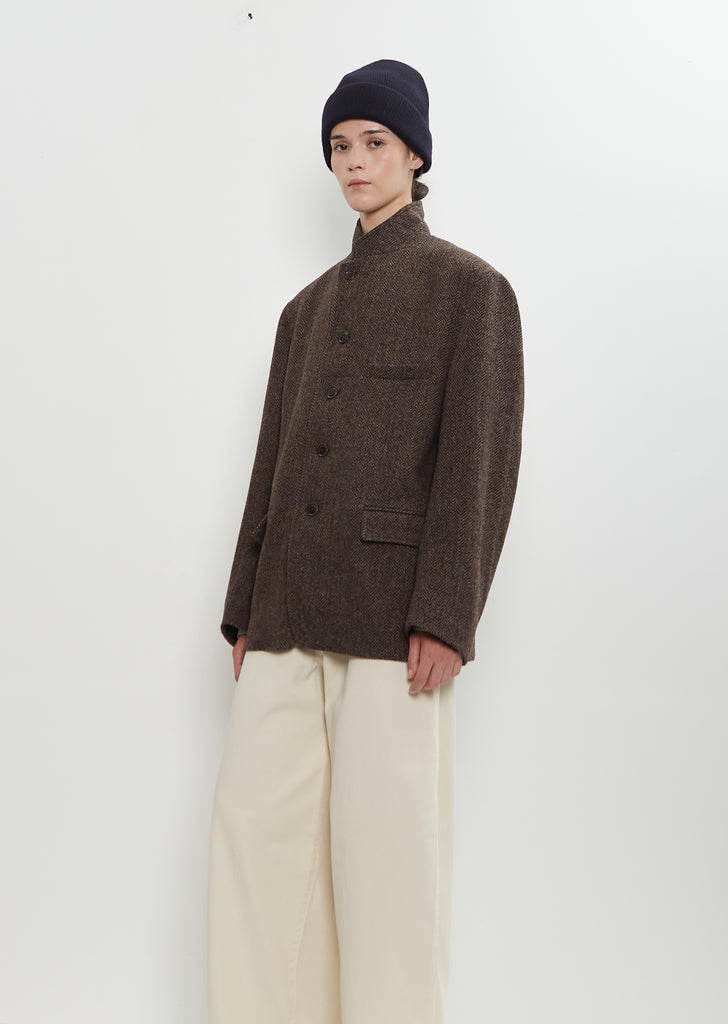 Wool Beanie — Midnight Black