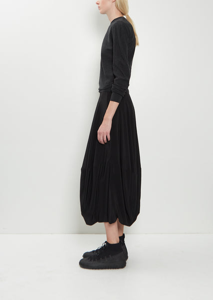 スカート laubeblanc Waist Drape Balloon skirt Waist Drape Balloon skirt – L'AUBE BLANC