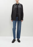 Slim Leather Shirt