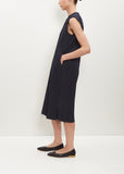 Hand Pleated Cotton Dress