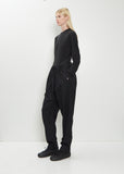 Drawstring Cashmere Pants
