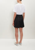 Sculpted Newsboy Shorts with Cuff