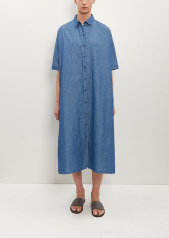 Denim Shirt Dress