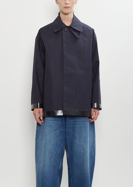 x Mackintosh Teviot Short Mac – La Garçonne