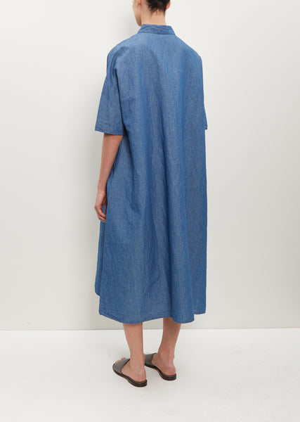 Denim Shirt Dress – La Garçonne