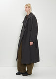 Detachable Lining Wool Trench Coat