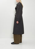 Detachable Lining Wool Trench Coat