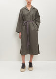 Drome Cotton Shirt Dress — Sage