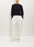 Mousse Wool-Cashmere Sweater — Midnight