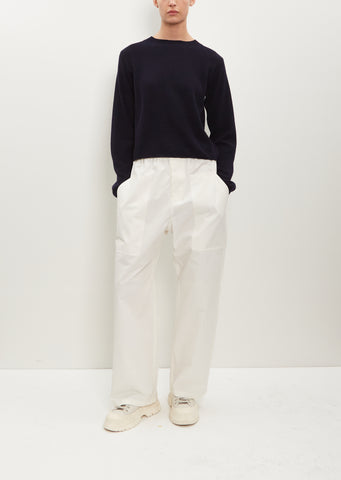 Mousse Wool-Cashmere Sweater — Midnight