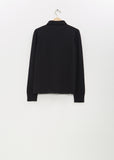 Summer Rugby Cashmere Shirt — Black