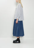 Cotton Ruffle Shirt