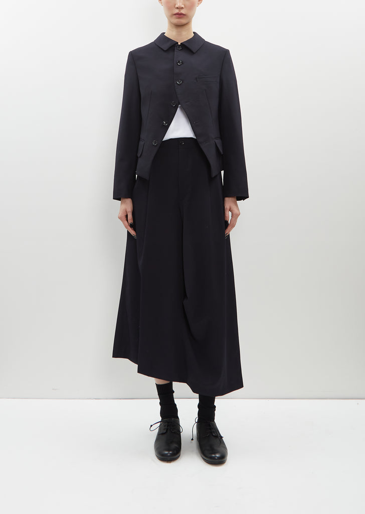 Wool Shirt Collar Jacket